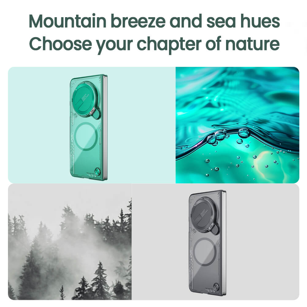 Чехол-крышка NILLKIN для Oppo Find N5 (серия Iceblade Fold Magnetic)